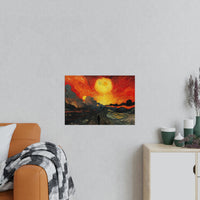 "The Road Towards Enlightenment" - Horizontal Poster Available in 4 Sizes - Matte Wall Decor