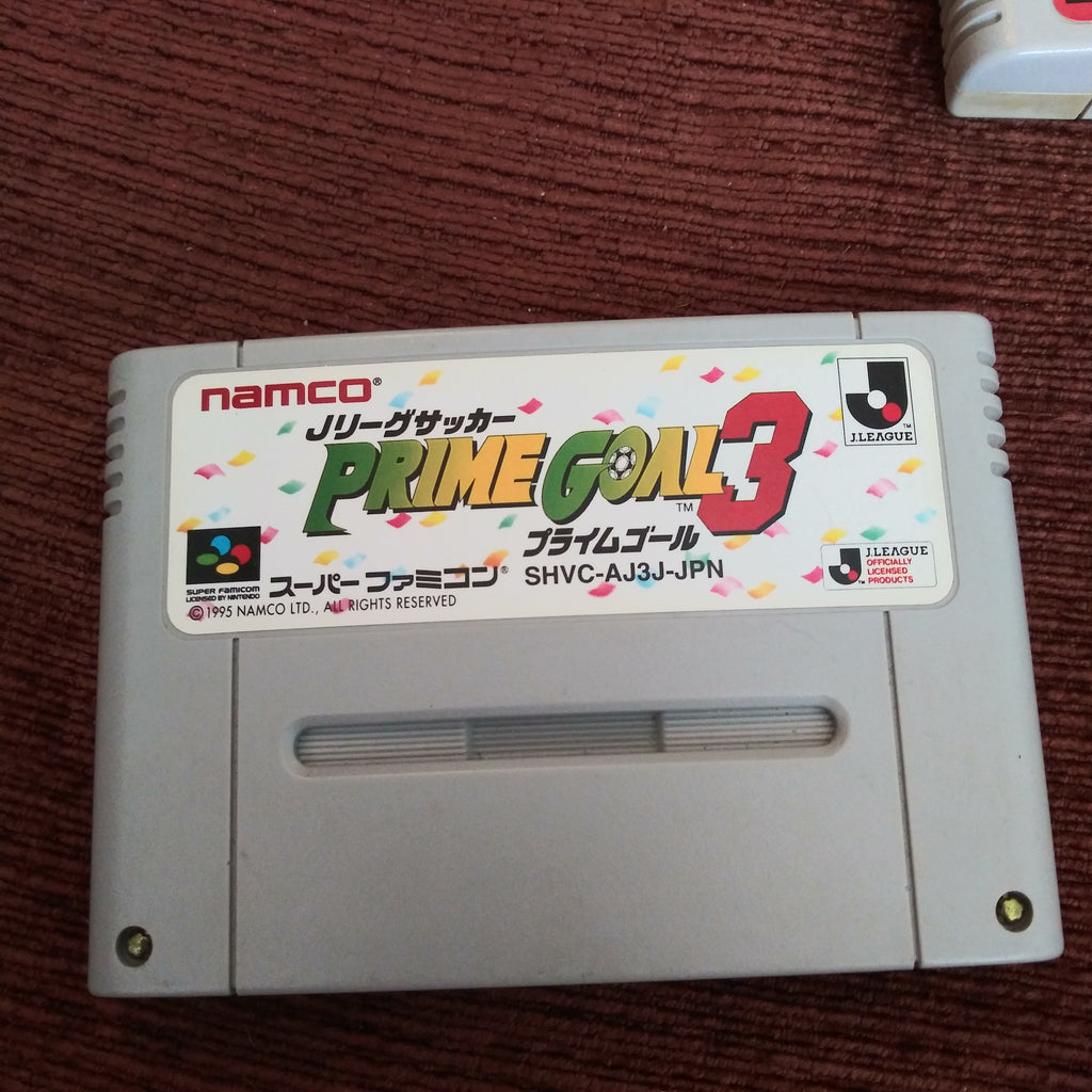 Nintendo Super Famicom Japan SNES Import Game 1995 Prime Goal 3 Soccer  - US SELLER