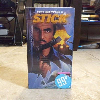 Stick VHS Tape - Burt Reynolds - Candice Bergen - George Segal - Charles Durning OOP