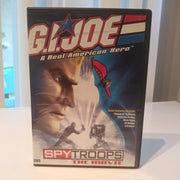 GI Joe A Real American Hero Spy Troops The Movie 3D Animated DVD RARE with Insert