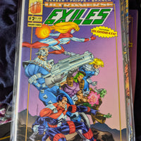 The Exiles #1 and 2 (1993) Unread MINT Lot - Malibu Ultraverse Comics