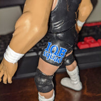 1998 Jakks WWF Summerslam '99 Job Squad Hardcore Bob Holly Wrestling Figure