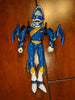 2001 Bandai Power Rangers WILD FORCE Blue Ranger Shark Action Figure