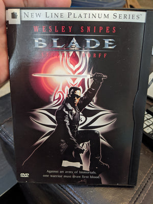 Blade New Line Platinum Series Snapcase DVD - Wesley Snipes - Stephen Dorff