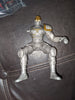 1999 Bandai Mystic Knights Of Tir Na Nog Silver Knight Figure missing 1 arm