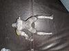 1999 Bandai Mystic Knights Of Tir Na Nog Silver Knight Figure missing 1 arm