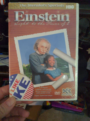 Einstein Light To The Power Of 2 NEW SEALED DVD HBO Inventor's Special