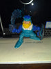 1995 F-P Toys Ltd China Moveable Sword Blue Knight with Shield Figure