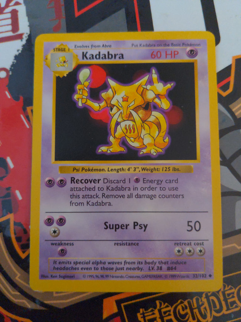 Pokemon Card - Kadabra - Psychic Card - Choose from List | Collectibles Cafe Shop Pokemon Card - Kadabra - Psychic Card - Choose from List | Collectibles Cafe Shop