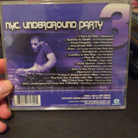 Louie DeVito NYC Underground Party Volume 3 Dance Music Mix CD
