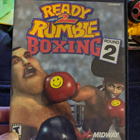 Playstation 2 PS2 Ready 2 Rumble Boxing Round 2 Complete in Case Videogame