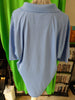 Greg Norman Men's XL Light Blue Polo Golf Shirt Play Dry