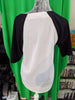 Forever 21 Black & White Medium FIERCE Jersey Top