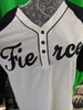Forever 21 Black & White Medium FIERCE Jersey Top