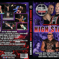 Wrestling: GWA Gangrel Wrestling Asylum High Stakes Show DVD