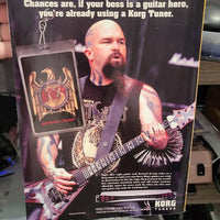 Guitar World Magazine - January 2005 - Los Lonely Boys - Pantera Fold-Out Poster Intact