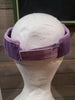 Walt Disney Purple Mickey Mouse Purple Sun Visor Hat With Velcro Back