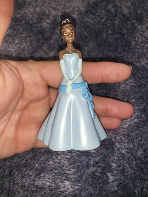 Walt Disney Princess & The Frog - Tiana In Blue Dress Loose Cake Topper