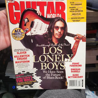 Guitar World Magazine - January 2005 - Los Lonely Boys - Pantera Fold-Out Poster Intact
