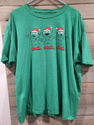 Disney Toy Story 4 Green Christmas "OOOH" Aliens Size XL Crew Neck T-Shirt
