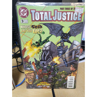 Total Justice #1-3 (1996) DC Comics Mini-Series Based On Kenner Toy Line VF