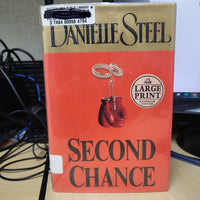 Second Chance by Danielle Steel - Hardcover Large Print Book