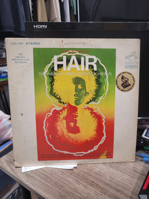 Hair The American Tribal Love-Rock Musical RCA LSO-1150 Record Album Soundtrack (1968)