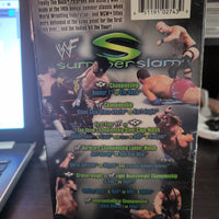 WWF Summerslam 2001 Official Wrestling VHS Tape - Booker T vs. The Rock