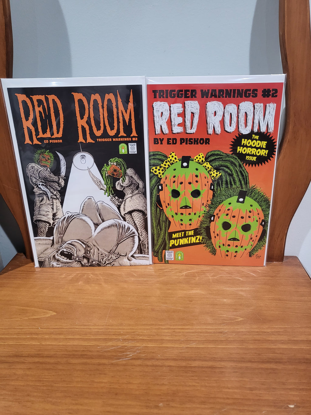 Red Room: Trigger Warnings #2 (2022) Cover A and B Variant Comic Covers Ed Piskor