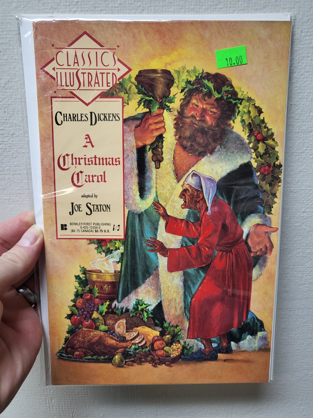Classics Illustrated #16 (1990) Charles Dickens A Christmas Carol Comicbook First Publishing
