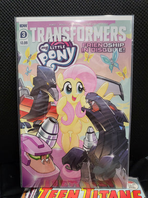 Transformers My Little Pony: Friendship In Disguise #3 (2020) Tony Fleecs Cover IDW Comics