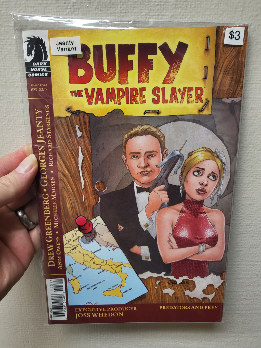 Buffy The Vampire Slayer Season Eight #23 (2009) Jeanty Variant Cover Dark Horse Comics
