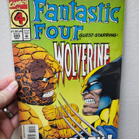 Fantastic Four #395 (1994) Thing vs. Wolverine - PAYBACK - Marvel Comics