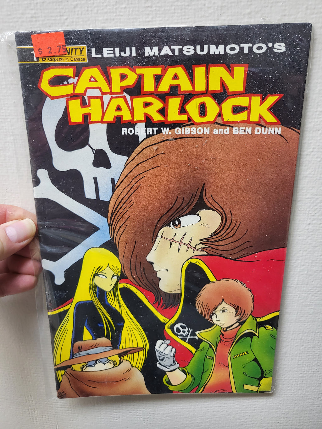 Captain Harlock #1 (1989) Leiji Matsumoto Eternity Comics Manga Comicbook