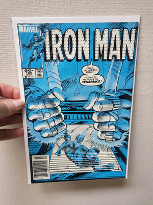 Iron Man #180 (1984) Newsstand Edition - Mandarin & Radioactive Man - Marvel Comics
