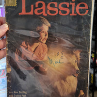 Lassie #54 (1961) Dell Comics Timmy & Lassie Photo Cover Schwinn Advertisement Back