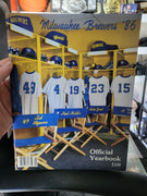 Milwaukee Brewers 1986 MLB Baseball Official Yearbook - Paul Molitor Robin Yount HIGH GRADE