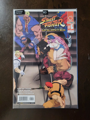 Street Fighter Unlimited #6b (2016) Jeffrey Chamba Cruz Cover Blanka Udon Capcom