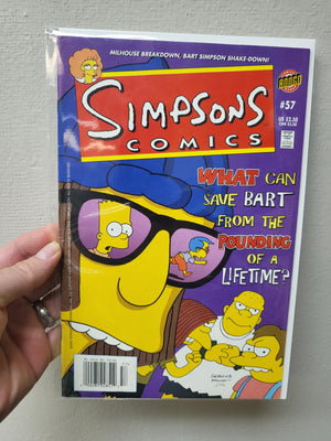 Simpsons Comics #57 (2001) 1st Print - Bongo - Millhouse Bully Nelson Comicbook VF
