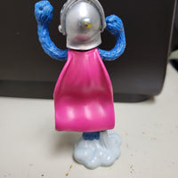 2008 Applause Sesame Street Workshop 3.5" Super Grover Figure/Cake Topper Toy