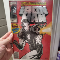 Iron Man #288 (1993) Anniversary Foil Cover Issue - Newsstand Edition Atom Smasher App