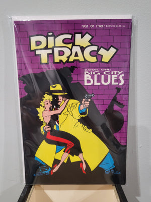 Dick Tracy Book One: Big City Blues (1990) W.D. Productions Prestige Format Comic