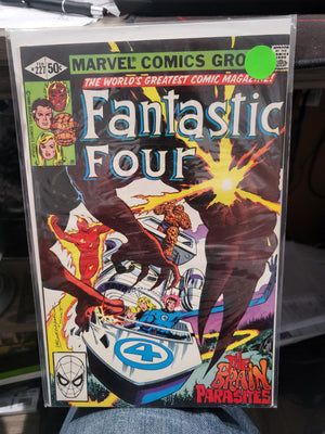 Fantastic Four #227 (1981) The Brain Parasites F/VF Comicbook Easter Egg
