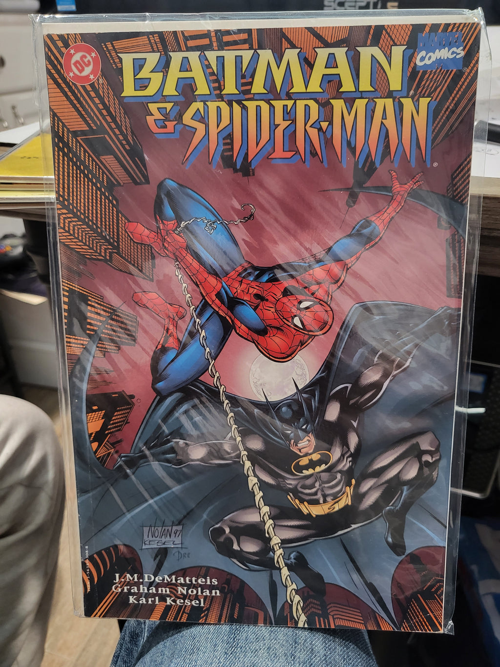 Batman/Spider-Man (1997) DC/Marvel Crossover Prestige Format Comic Kingpin