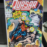 Quasar The Cosmic Avenger #26 (1991) Thanos & 1st appearance of Blue Marvel Comic