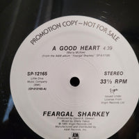 Feargal Sharkey A Good Heart PROMO 1985 UK Pressing Electronic Dance Music Record