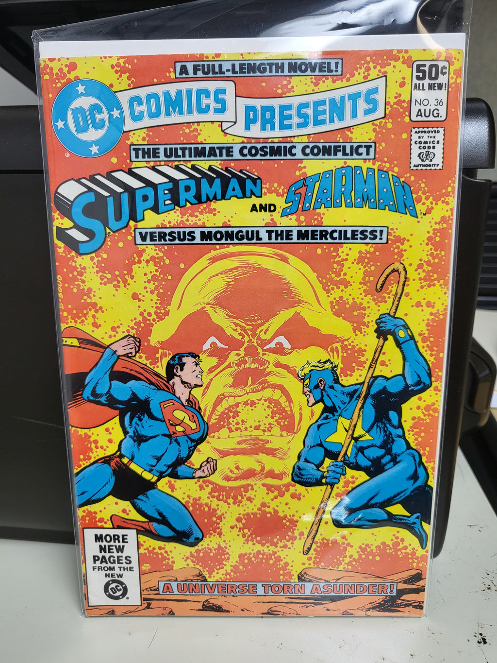 DC Comics Presents #36 (1981) Superman & Starman vs. Mongul VF+/NM Comicbook