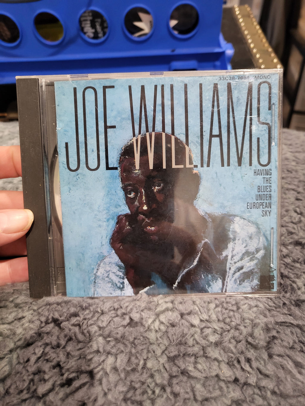 Joe Williams - Having The Blues Under European Sky Japan Pressing CD 1985