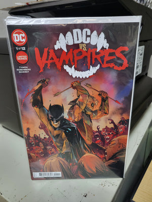 DC vs. Vampires #1 (2021) Otto Schmidt Cover - VF+ - Limited Maxi-Series Comicbook