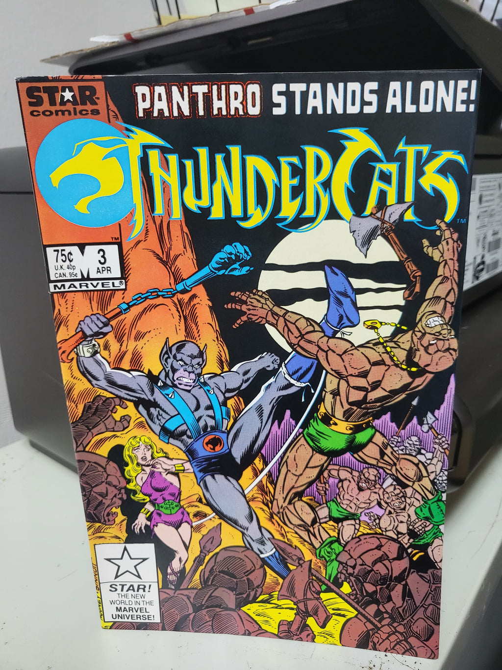 Thundercats #3 (1986) Star Comics - Panthro - 1st app Tessa & the Rockmen VF+/NM